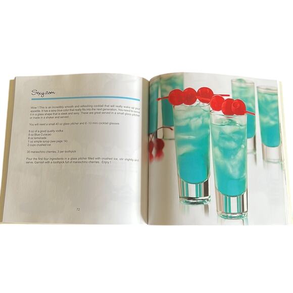 Just Mini Cocktails Recipe Book Softcover Alcohol Party Drinks - Picture 3 of 6
